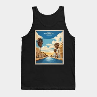 Corrientes Argentina Vintage Tourism Poster Tank Top